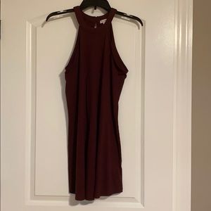 Maroon dress
